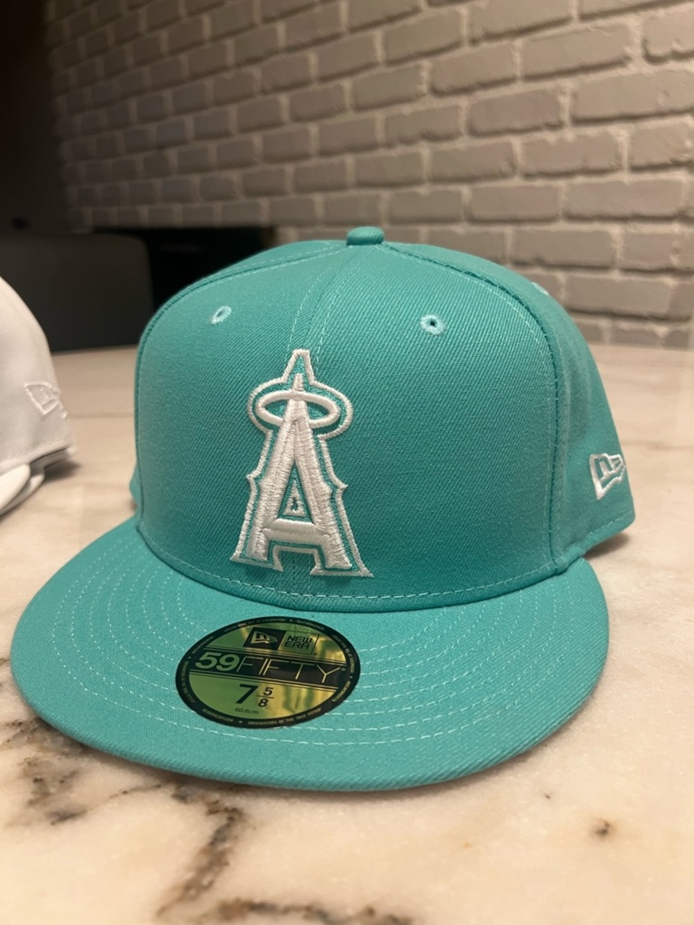 New Era Teal Los Angeles Angels Fitted Hat